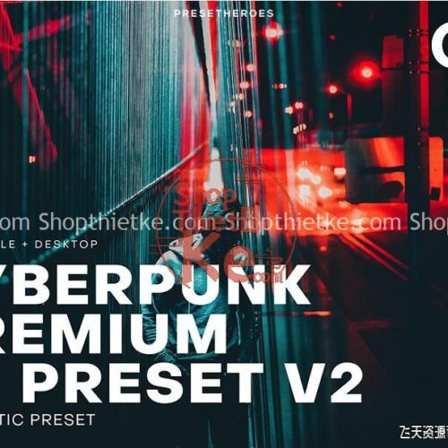 57 Preset Tone Màu Cyberpunk Chuyên Chụp Cảnh Đêm [Lrtemplate/xmp/dng/cube]