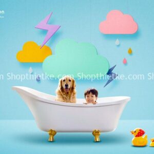 18 PSD Background Đáng Yêu Dành Cho Ảnh Chụp Trẻ Em