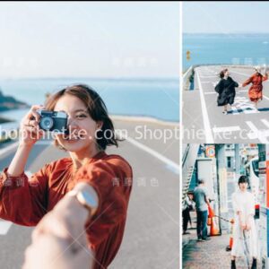 12 Tone Màu Studio Nhật Bản Trong Suốt Thích Hợp Ảnh Chân Dung Ngoài Trời (LR/XMP/DNG/CUBE)