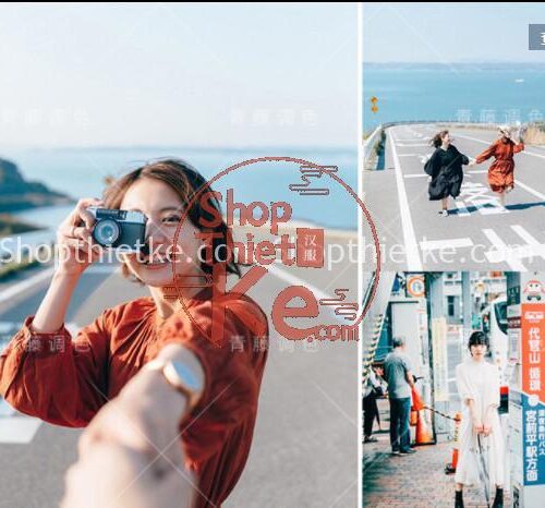 12 Tone Màu Studio Nhật Bản Trong Suốt Thích Hợp Ảnh Chân Dung Ngoài Trời (LR/XMP/DNG/CUBE)