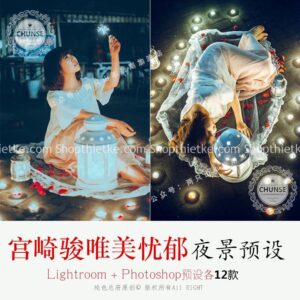 Bộ Preset Dành Riêng Cho Ảnh Chụp Đêm Phong Cách Truyện Tranh Hayao Miyazaki