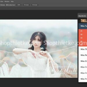 Panel Photoshop Gồm 35 Màu Dùng Để Blend Phong Cách Hàn – Nhật – Trung (Mac/Win)