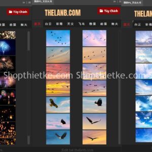 Bộ Panel Photoshop Thay Nền Trời Và Thêm Một Số Hiệu Ứng Lung Linh [Win/Mac]