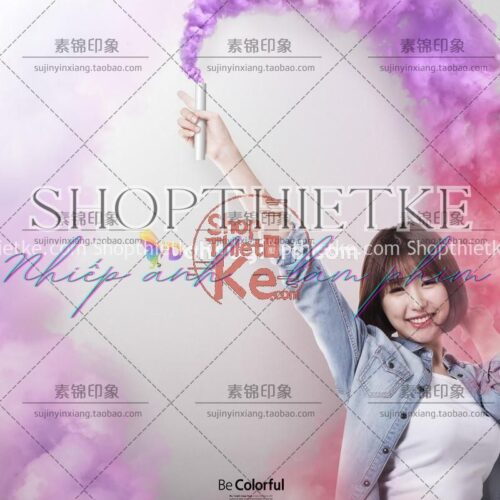 11 PSD Background Pháo Khói Dùng Để Ghép Ảnh