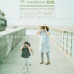 24 Tone Màu Chuẩn Nhật Bản Nhẹ Nhàng Trong Xanh (Lrtemplate, xmp, cube)