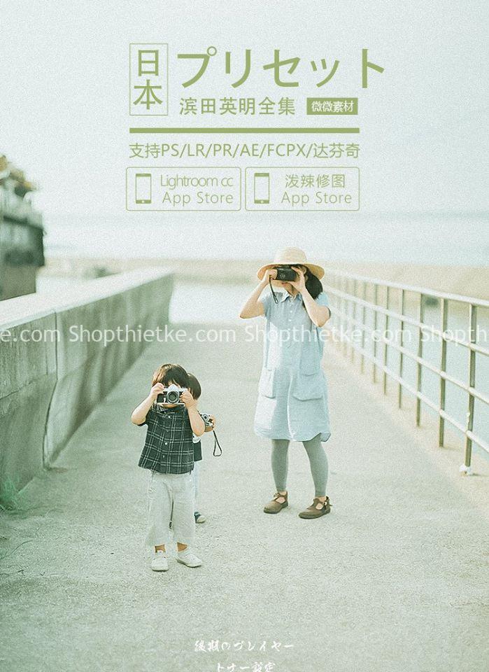 24 Tone Màu Chuẩn Nhật Bản Nhẹ Nhàng Trong Xanh (Lrtemplate, xmp, cube)