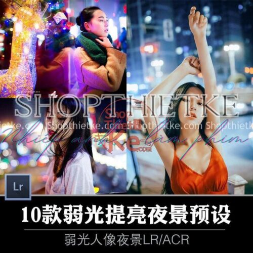 10 Preset Dành Cho Ảnh Chụp Đêm Thiếu Sáng (LR/ACR)