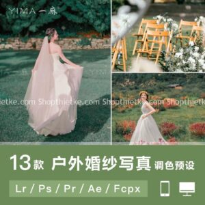 13 Preset Chuyên Dùng Cho Ảnh Cưới Từ Studio Chuyên Nghiệp (Lrtemplate, xmp, dng, cube)