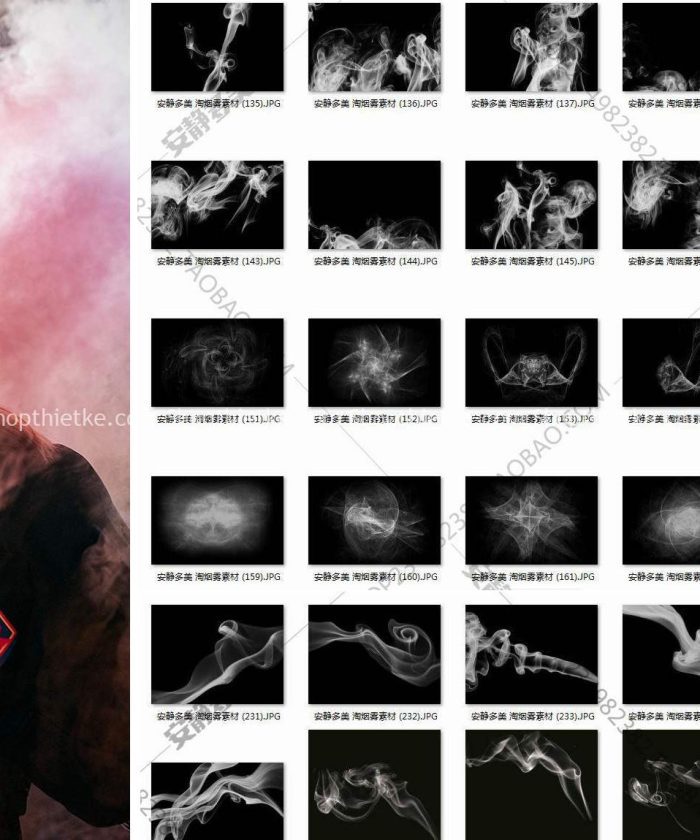 Pack 634++ Item Khói - Sương Mù Đủ Loại Chất Lượng Cao (Brush/jpg/psd)