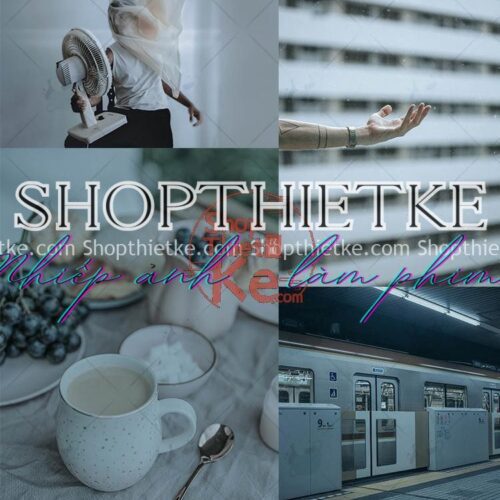 15 Tone Màu Xanh Xám Dùng Cho Ảnh Tâm Trạng (Lrtemplate/xmp/dng)