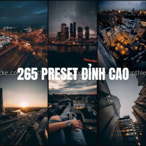 Tổng Hợp 18 Bộ Màu Tone Đen - Vàng Thích Hợp Ảnh Đường Phố, Kiến Trúc Đô Thị [Lrtemplate/xmp/cube]