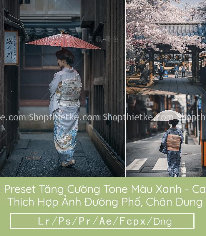 Sản Phẩm Đang Giảm Giá 513 18 Preset Tăng Cường Tone Màu Xanh - Cam Thích Hợp Ảnh Đường Phố, Chân Dung (LR/XMP/DNG/CUBE)