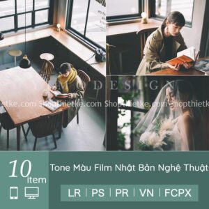10 Tone Màu Film Nhật Bản Nghệ Thuật Thích Hợp Ảnh Chân Dung Ánh Sáng Yếu (LR/XMP/DNG/CUBE)