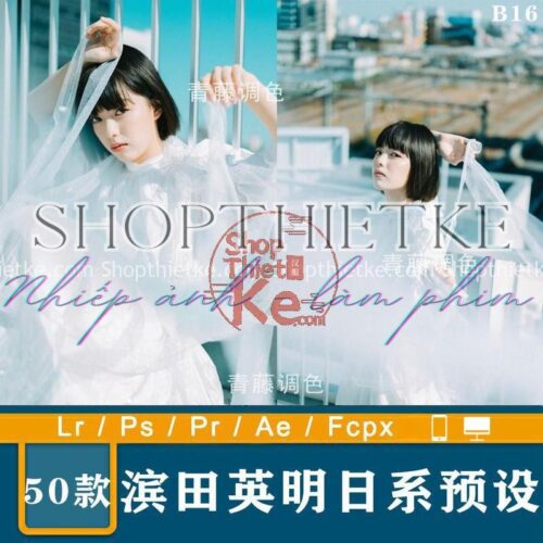 50 Preset Lấy Cảm Hứng Tone Màu Nhiếp Ảnh Gia Nối Tiếng Hamada Hideaki(XMP/DNG/CUBE)