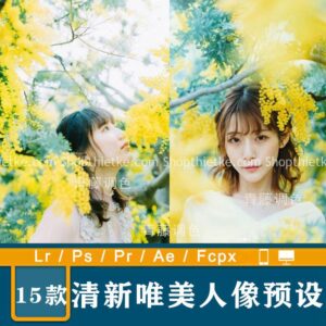 15 Tone Màu Tươi Và Trong Sáng Thích Hợp Tiết Trời Mùa Hè - Xuân Mới Nhất 2021 (XMP/DNG/CUBE)