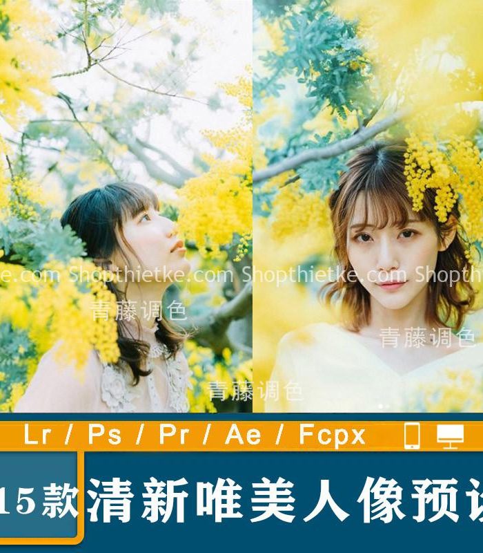 Sản Phẩm Đang Giảm Giá 489 15 Tone Màu Tươi Và Trong Sáng Thích Hợp Tiết Trời Mùa Hè - Xuân Mới Nhất 2021 (XMP/DNG/CUBE)