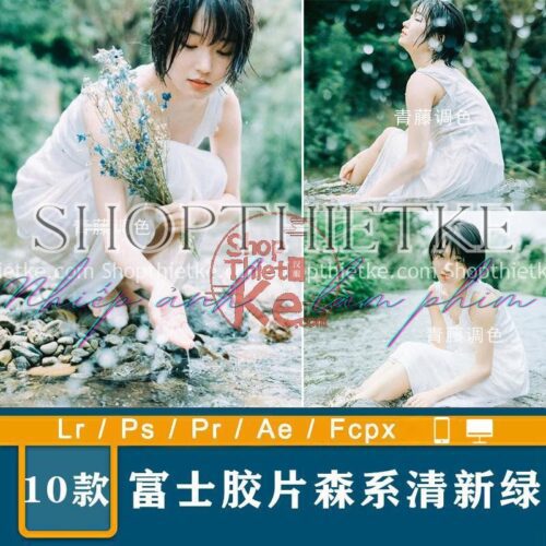 10 Kodak Film Classic Tone Màu Xanh Nhẹ Nhàng Phong Cách Nhật Bản [LR/XMP/DNG/CUBE]