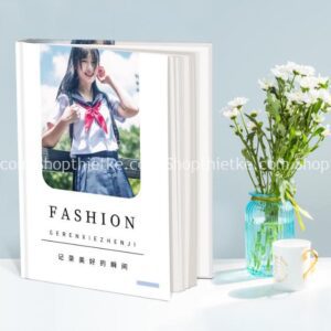 Mẫu 02 - Album Tốt Nghiệp Phong Cách Nhật Bản (PSD)