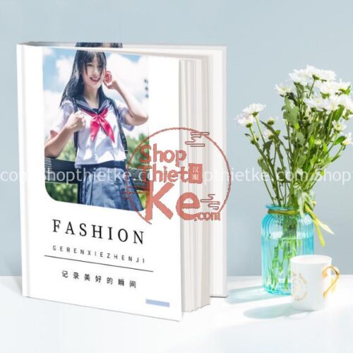 Mẫu 02 - Album Tốt Nghiệp Phong Cách Nhật Bản (PSD)