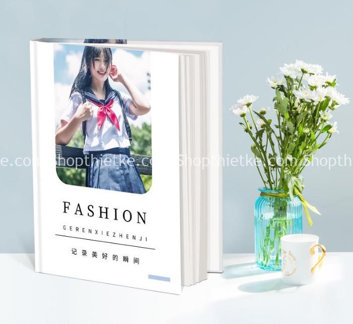 Mẫu 02 - Album Tốt Nghiệp Phong Cách Nhật Bản (PSD)