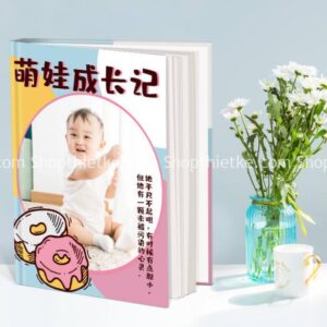 Mẫu 03 - Album Trẻ Sơ Sinh Chụp Studio (AI)