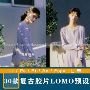 30 Tone Màu Film HongKong Cổ Điển Nhẹ Nhàng (XMP/DNG/CUBE)