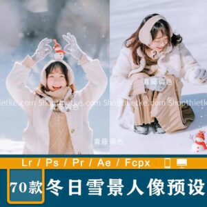 70 Tone Màu Trong Trẻo Thích Hợp Ảnh Mùa Đông Outdoor (XMP/DNG/CUBE)