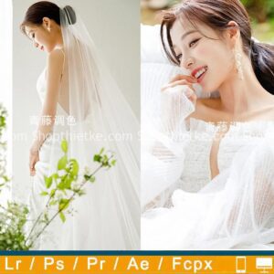 15 Tone Màu Trong Veo Thích Hợp Chụp Ảnh Cưới Phong Cách Hàn Quốc(XMP/DNG/CUBE)