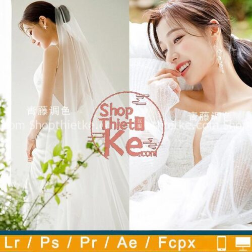 15 Tone Màu Trong Veo Thích Hợp Chụp Ảnh Cưới Phong Cách Hàn Quốc(XMP/DNG/CUBE)