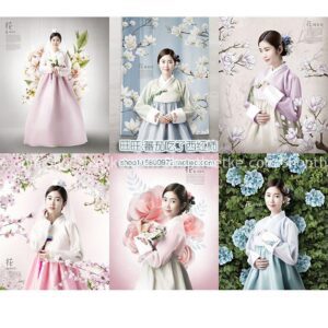 14 Mẫu PSD Background Chụp Với Ảnh Cổ Phục Hàn Quốc