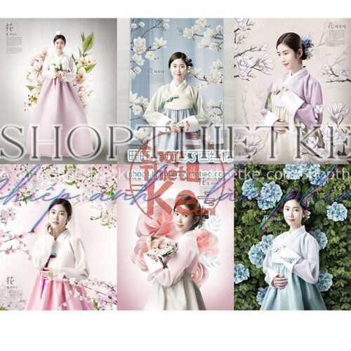 14 Mẫu PSD Background Chụp Với Ảnh Cổ Phục Hàn Quốc