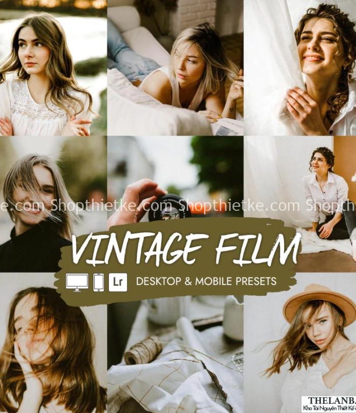 10 Tone Màu Vintage Film Đặc Biệt Từ H&V (XMP/DNG)