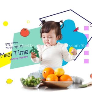 10 Mẫu Background PSD Ghép Ảnh Baby Studio (PSD)