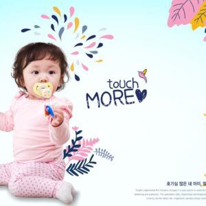 10 Mẫu Background PSD Ghép Ảnh Baby Studio (PSD)