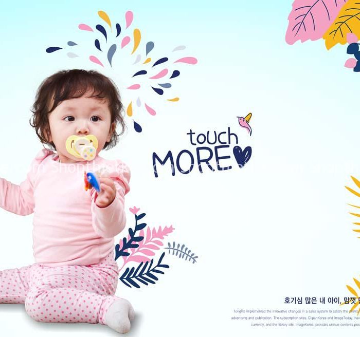 10 Mẫu Background PSD Ghép Ảnh Baby Studio (PSD)