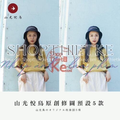 05 Preset Tone Màu Nhật Bản Nhẹ Nhàng Thích Hợp Ảnh Chụp Chân Dung Đơn Giản (XMP/LR/DNG)