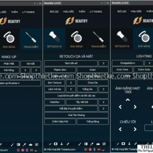 Beautify V2 – Tool Retouch Ảnh Nhiều Chức Năng Cực Mạnh Đã Việt Hoá (PTS CC2014+)