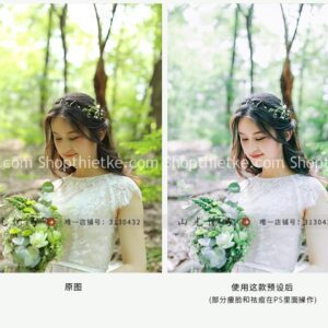 02 Tone Màu Trong Thích Hợp Ảnh Cưới Phong Cách Nhật Bản (XMP/LR/DNG)