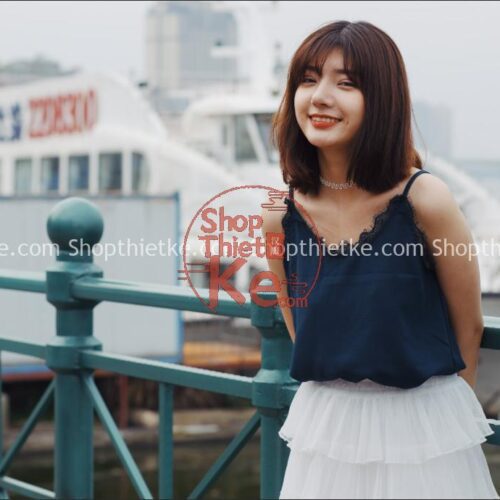 Stock China Em Gái Xinh Đẹp Tạo Dáng Phong Cách Đường Phố (53 Tấm)