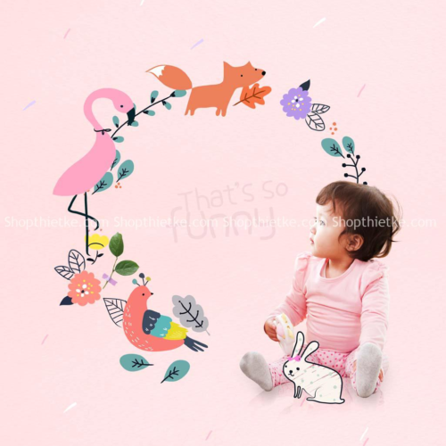 10 Mẫu Background PSD Ghép Ảnh Baby Studio (PSD)