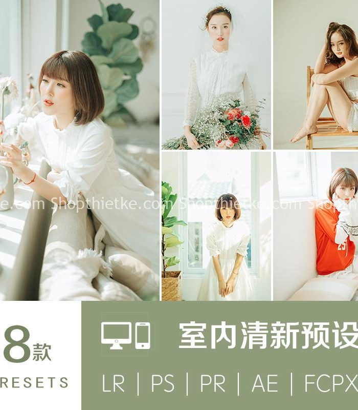 Sản Phẩm Đang Giảm Giá 436 08 Tone Màu Trong Trẻo Thích Hợp Chụp Trong Nhà - Studio Phong Cách Nhật Bản (XMP/LR/DNG/CUBE)