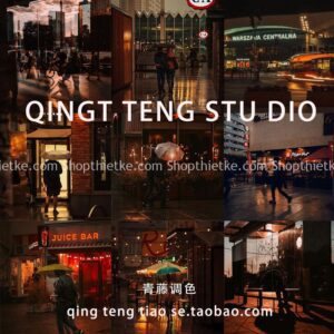 12 Tone Màu Ánh Sáng Yếu Phong Cách Film Điện Ảnh Mới Nhất 2022 (XMP/DNG/CUBE)