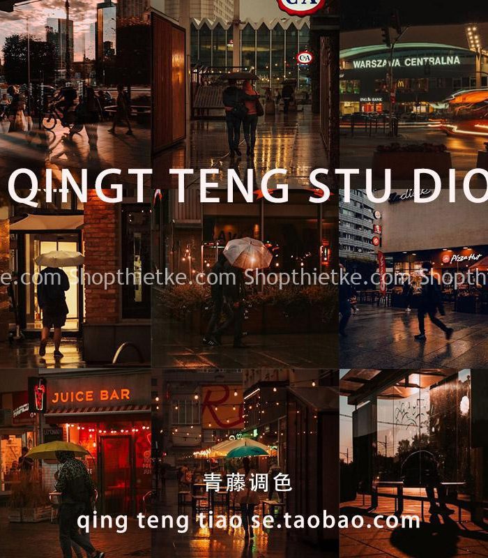 12 Tone Màu Ánh Sáng Yếu Phong Cách Film Điện Ảnh Mới Nhất 2022 (XMP/DNG/CUBE)