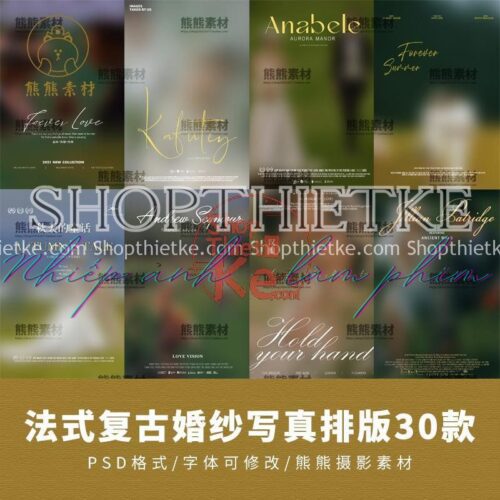 30 Mẫu Bìa Tạp Chí Văn Học Phong Cách Nước Pháp Lãng Mạn, Tinh Tế (PSD)