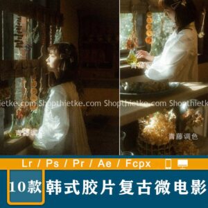 10 Preset Tạo Hiệu Ứng Film Cổ Điển Thích Hợp Ảnh Ánh Sáng Nhẹ Nhàng (XMP/DNG/CUBE)