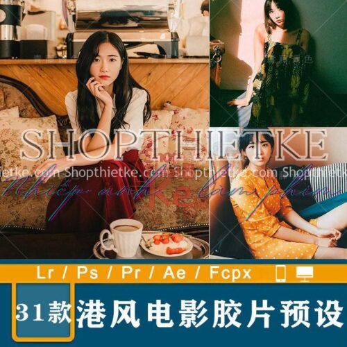 31 Preset Film HongKong Lấy Cảm Hứng Từ Các Bộ Phim Vương Gia Vệ (XMP/LR/DNG/CUBE)