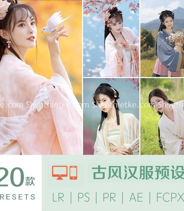 Trang chủ 317 20 Preset Sử Dụng Cho Ảnh Cổ Trang Update Mới Nhất 2022 Từ China (XMP/DNG/CUBE)