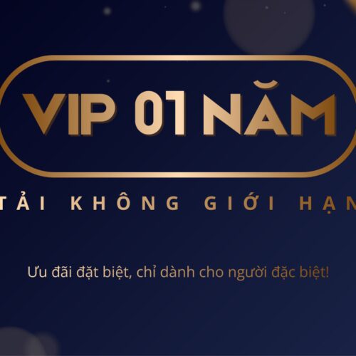 Gói VIP 01 Năm - Tải Không Giới Hạn Tất Cả Các Sản Phẩm Trên Shopthietke.com
