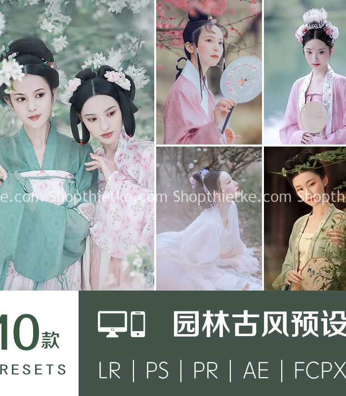 Trang chủ 317 10 Preset Chuyên Cho Ảnh Concept Cổ Trang Update 2022 (XMP/LR/DNG/CUBE)