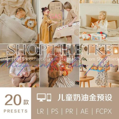 20 Tone Màu Vàng Kem Đẹp Mơ Màng Thích Hợp Ảnh Baby Chụp Trong Nhà (XMP/LR/DNG/CUBE)